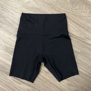 Black Aerie biker shorts